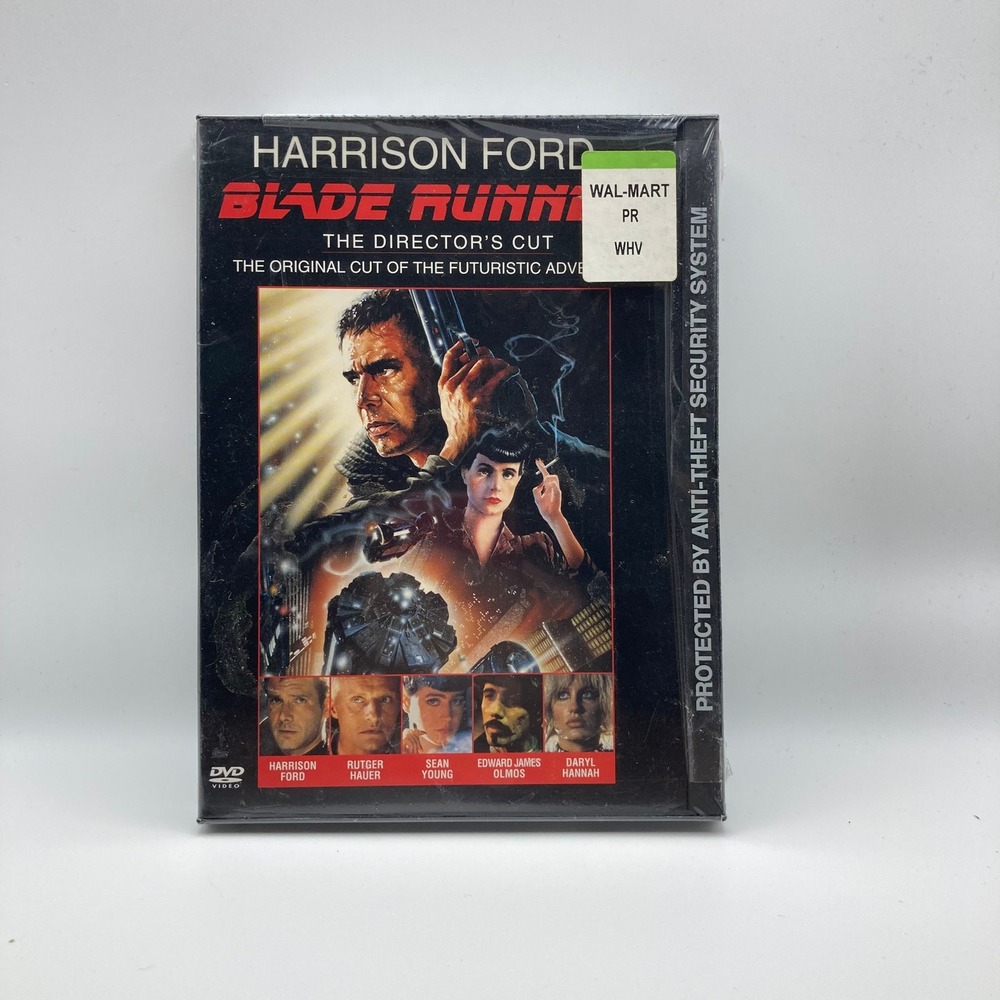 SEALED DVD Science Fiction Film Blade Runner: The Director's Cut Harrison Ford
